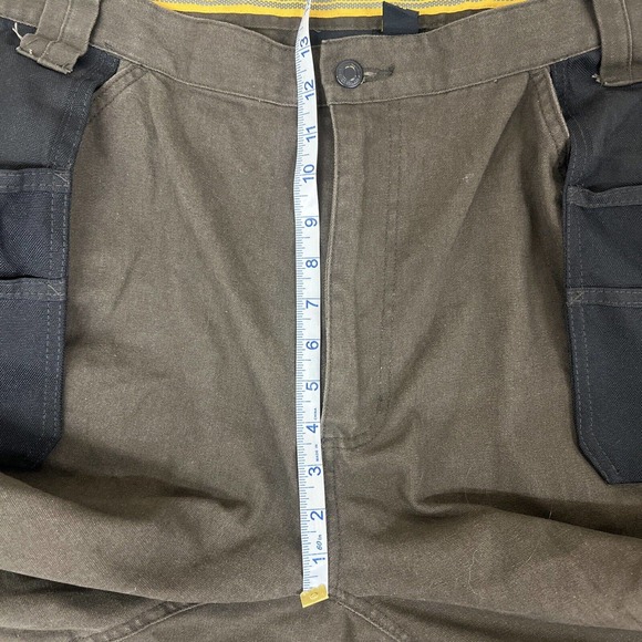 Caterpillar Work Pants Men's CAT Trademark Holster CARGO Tool Pockets sz 50/30 - Picture 8 of 12